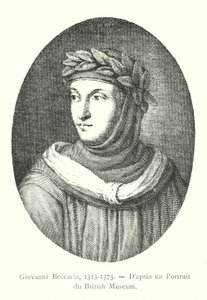Giovanni Boccaccio autorstwa Italian School