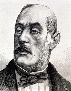 Giuseppe Ferrari (1811-1876) włoski historyk i filozof polityczny (grafika) autorstwa Italian School