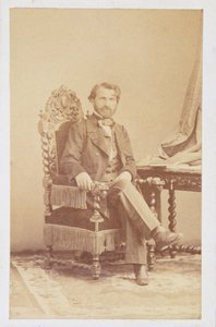 Giuseppe Verdi (1813-1901) ok. 1860 (zdjęcie w sepii) autorstwa Italian School