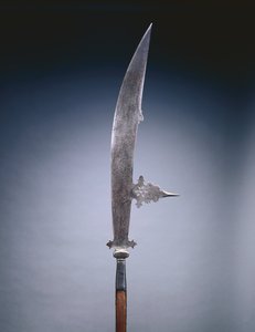 Glaive, Wenecja, ok. 1600-20 (stal i drewno) autorstwa Italian School
