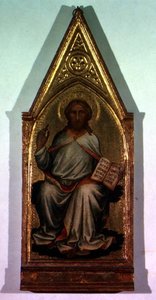 Błogosławieństwo Boga Ojca (tempera na panelu) autorstwa Italian School