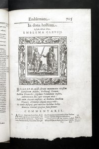 Ilustracja z emblematu, 1621 autorstwa Italian School