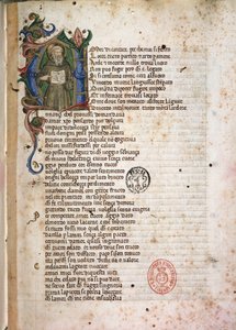 Zaczyna się od Laudae. XV wiek (rękopis iluminowany) autorstwa Italian School