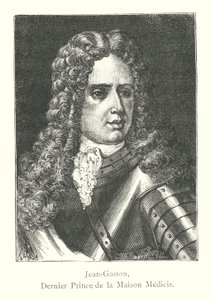 Jean-Gaston, Ostatni Książę Domu Medyceuszy (grafika) autorstwa Italian School