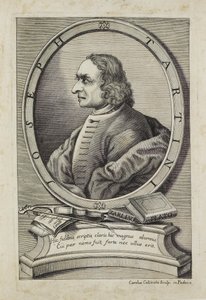 Joseph Tartini, grawerowane przez Carlo Calcinotto (fl.1763), c.1763 autorstwa Italian School