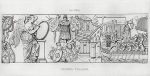 Kolumna Trajana (rycina) autorstwa Italian School