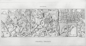 Kolumna Trajana (rycina) autorstwa Italian School