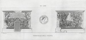 Kolumna Trajana, Kolumna Trajana (rycina) autorstwa Italian School