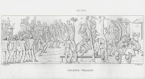 Kolumna Trajana, Kolumna Trajana autorstwa Italian School