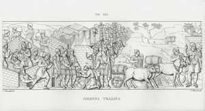 Kolumna Trajana, Kolumna Trajana autorstwa Italian School