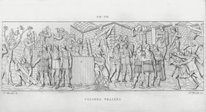 Kolumna Trajana, Kolumna Trajana autorstwa Italian School