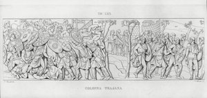 Kolumna Trajana, Kolumna Trajana autorstwa Italian School