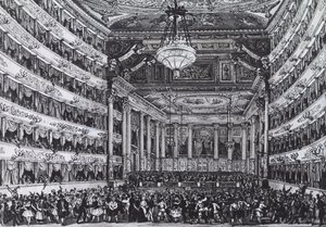 La Scala, Mediolan autorstwa Italian School