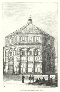 Baptistere de San Giovanni autorstwa Italian School