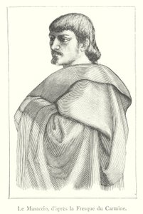 Masaccio, według Carmine Fresco (grawerowanie) autorstwa Italian School