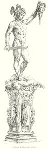 Persee de Benvenuto Cellini (grafika) autorstwa Italian School