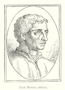 Leon Battista Alberti (grafika) autorstwa Italian School