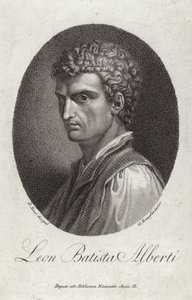 Leon Battista Alberti autorstwa Italian School