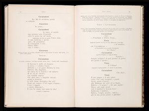 Libretto Tosca Giacomo Puccini, Edition Ricordi, Włochy autorstwa Italian School