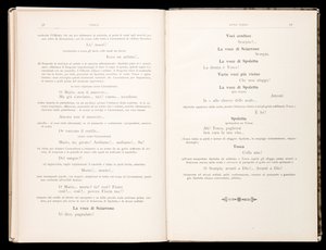 Libretto Tosca Giacomo Puccini, Edition Ricordi, Włochy autorstwa Italian School