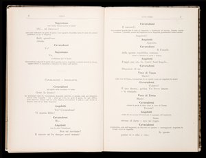Libretto autorstwa Tosca Giacomo Pucciniego, wydanie Ricordi, Włochy autorstwa Italian School