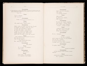 Libretto autorstwa Tosca Giacomo Pucciniego, wydanie Ricordi, Włochy autorstwa Italian School
