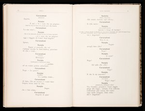 Libretto autorstwa Tosca Giacomo Pucciniego, wydanie Ricordi, Włochy autorstwa Italian School