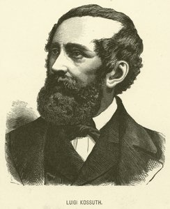Luigi Kossuth (grafika) autorstwa Italian School