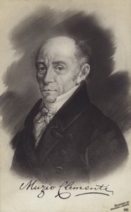 Murzo Clementi, włoski kompozytor, pianista, dyrygent, wydawca muzyczny i producent fortepianów (1752-1832) autorstwa Italian School