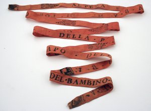 Pomarańczowa wstążka pielgrzyma autorstwa Italian School