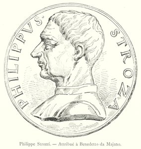 Philippe Strozzi, Attribue to Benedetto da Majano (grafika) autorstwa Italian School