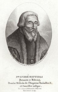 Pietro Andrea Mattioli autorstwa Italian School