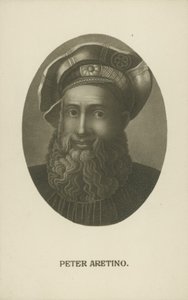 Pietro Aretino autorstwa Italian School