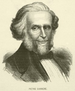 Pietro Giannone (grawerunek) autorstwa Italian School