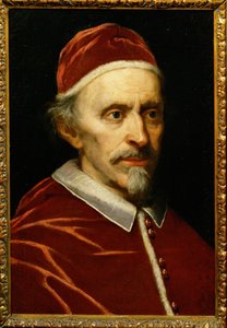 Papież Innocenty XI, urodzony jako Benedetto Odescalchi ... (obraz na płótnie) autorstwa Italian School