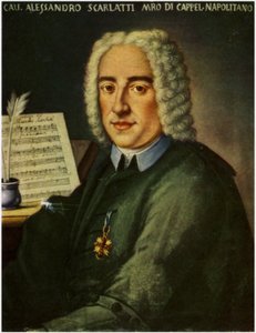 Portret Alessandro Scarlatti autorstwa Italian School
