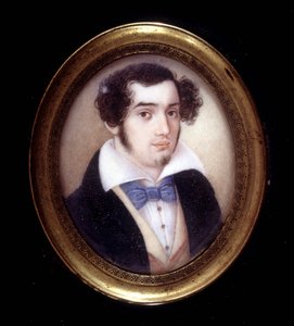 Portret Ciro Menottiego (1798 - 1831). Muzeum Risorgimento. Mediolan autorstwa Italian School