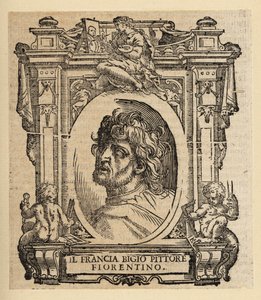 Portret Franciabigio, włoskiego malarza renesansu florenckiego autorstwa Italian School