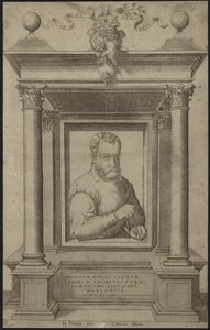 Portret Giacomo Barozziego da Vignola autorstwa Italian School