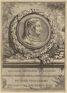 Portret Giovanniego Boccaccio autorstwa Italian School