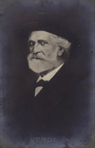 Portret Giuseppe Verdi autorstwa Italian School