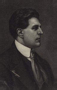 Portret Pietro Mascagni autorstwa Italian School