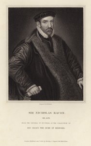 Portret Sir Nicholasa Bacona autorstwa Italian School