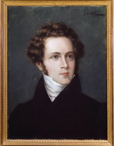 Portret Vincenzo Belliniego (1801-1835) kompozytor włoski autorstwa Italian School