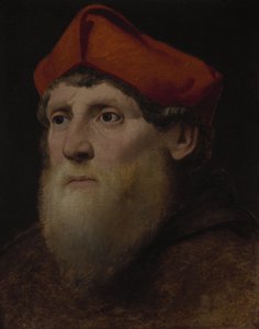Portret brodatego prałata, ok. 1520-40 autorstwa Italian School
