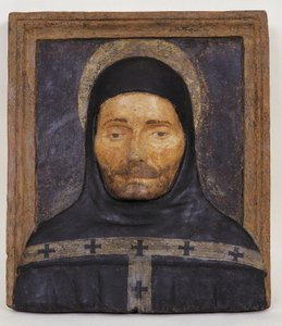 Portret dominikanina Antonina Pierozziego znanego jako św. Antonin, patron Florencji (1389-1459) autorstwa Italian School