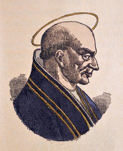 Portret papieża Adeodata lub Dieudonne Ier (615-618) autorstwa Italian School