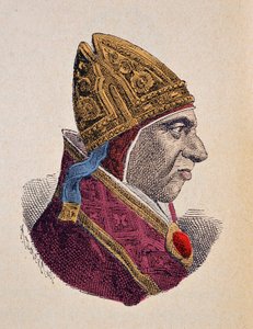 Portret papieża Kaliksta III (1455-1458) autorstwa Italian School