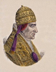 Portret papieża Klemensa II (Klementa lub Klemensa) (1046-1047) autorstwa Italian School