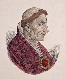 Portret papieża Conona (Conone) (686-687) autorstwa Italian School